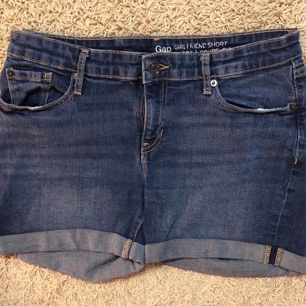 Gap girlfriend jean shorts
